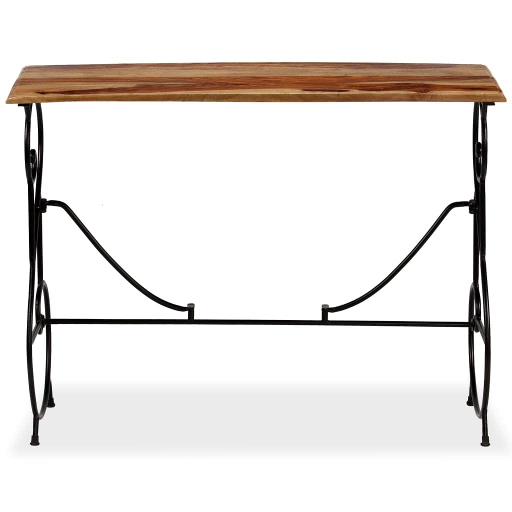 Solid Sheesham Wood Console Table W73078