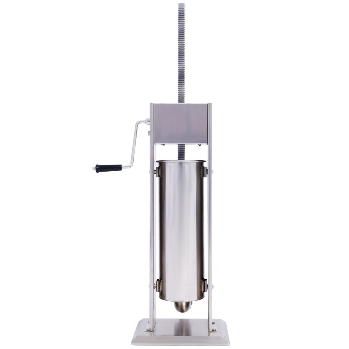 Stainless Steel Vertical Sausage Stuffer 15LB/7L with 4 Stuffing Tubes G547