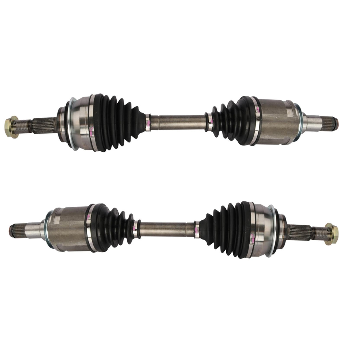 Front 2 Piece CV Axle Shaft Assembly Set X414