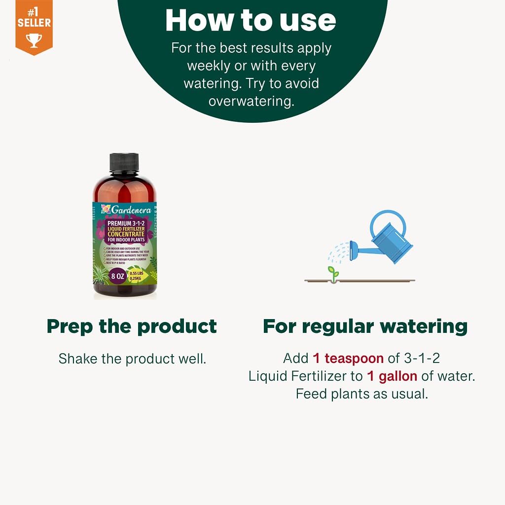 3-1-2 All-Purpose Liquid Fertilizer Concentrate 32 OZ E8860