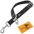 Black Adjustable Dog Car Seat Belt I31825