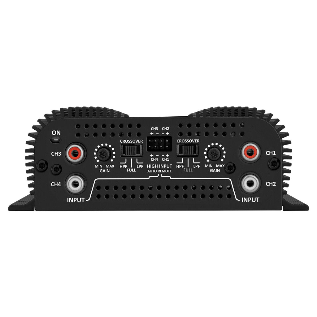 Black 800W RMS 4 Channel Class D Car Amplifier A4983