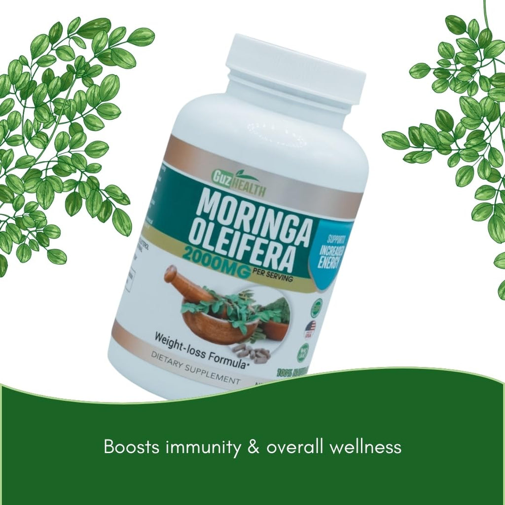 Moringa Oleifera 2000mg Capsules 120 Count C99070