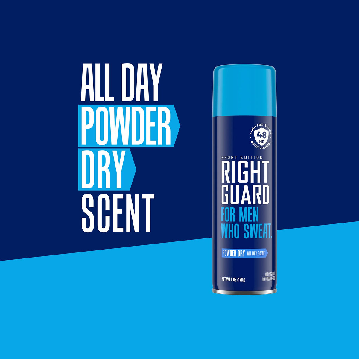 Sport Powder Dry Scent Antiperspirant & Deodorant Spray 6oz U422