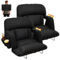 25'' Stadium Seat with Back Support, 2pcs N7850
