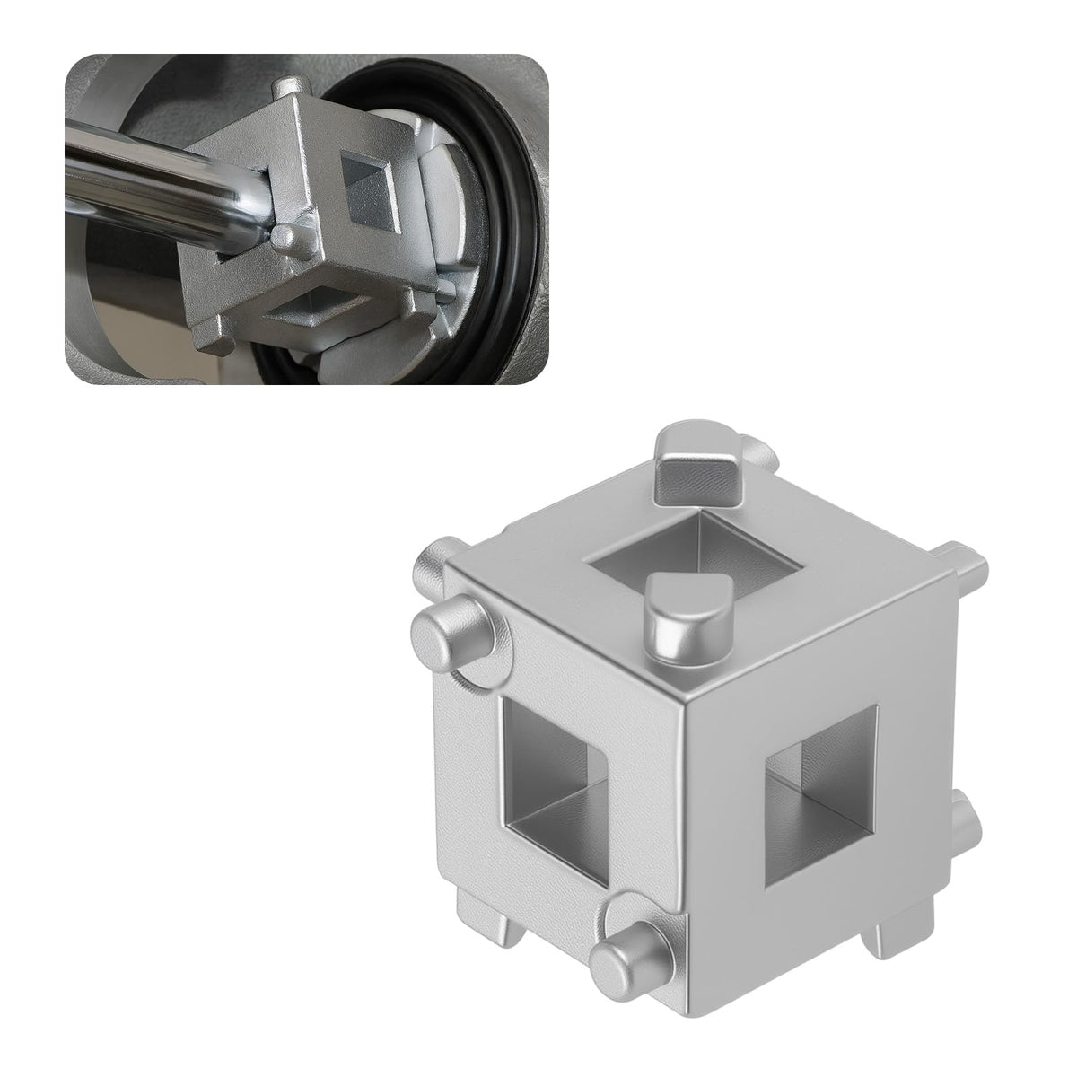 Brake Caliper Compression Tool with 3/8" Square Drive Hole N74565