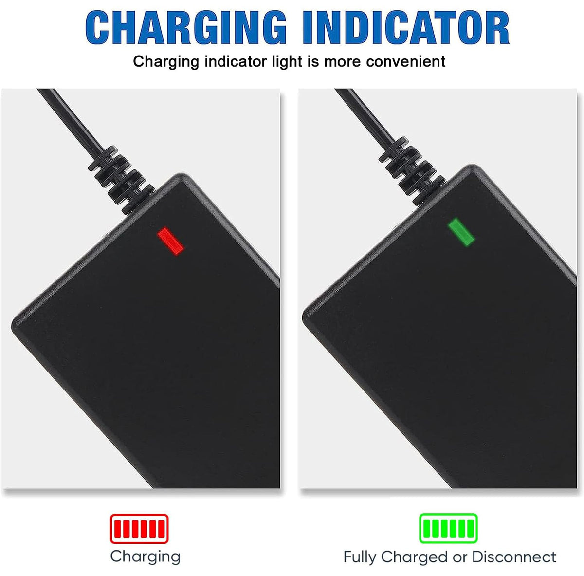 42V 2A Charger for 36V Lithium Battery 5.5mm x 2.5mm D97106