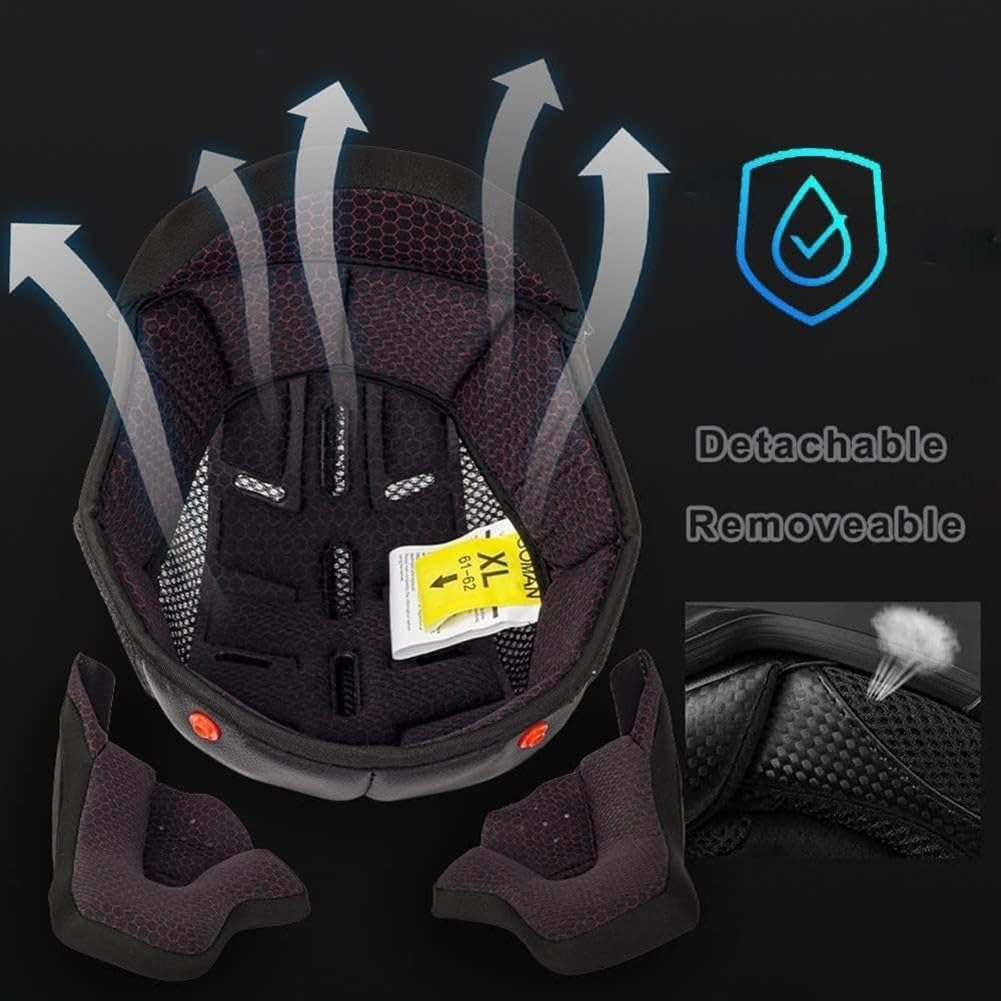 DOT Approved Flip up Full Face Modular Motorcycle Helmet X4757