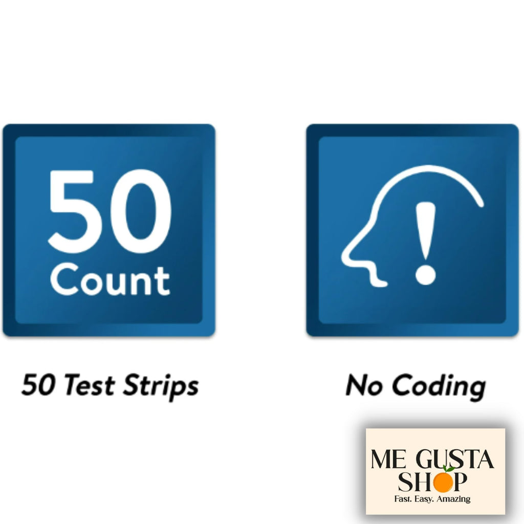 Blood Glucose Test Strips, 50 Count G289