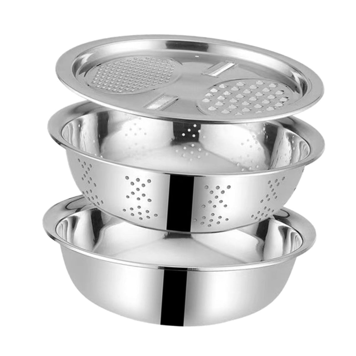 Metal Vegetable Washing Basket Strainer Bowl W197784