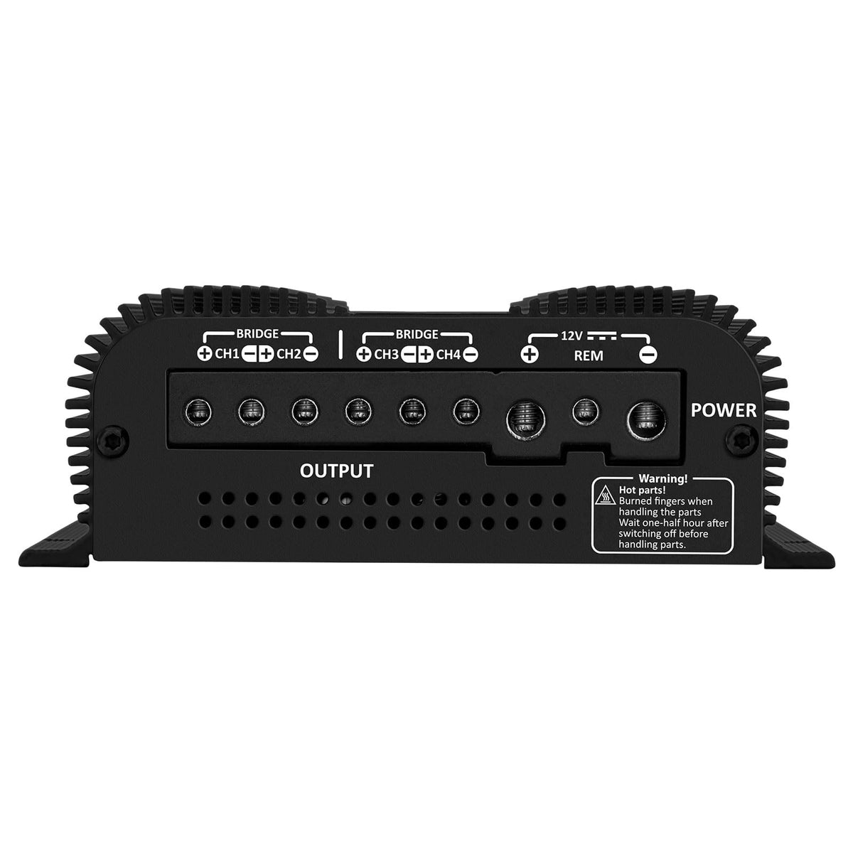 Black 800W RMS 4 Channel Class D Car Amplifier A4983