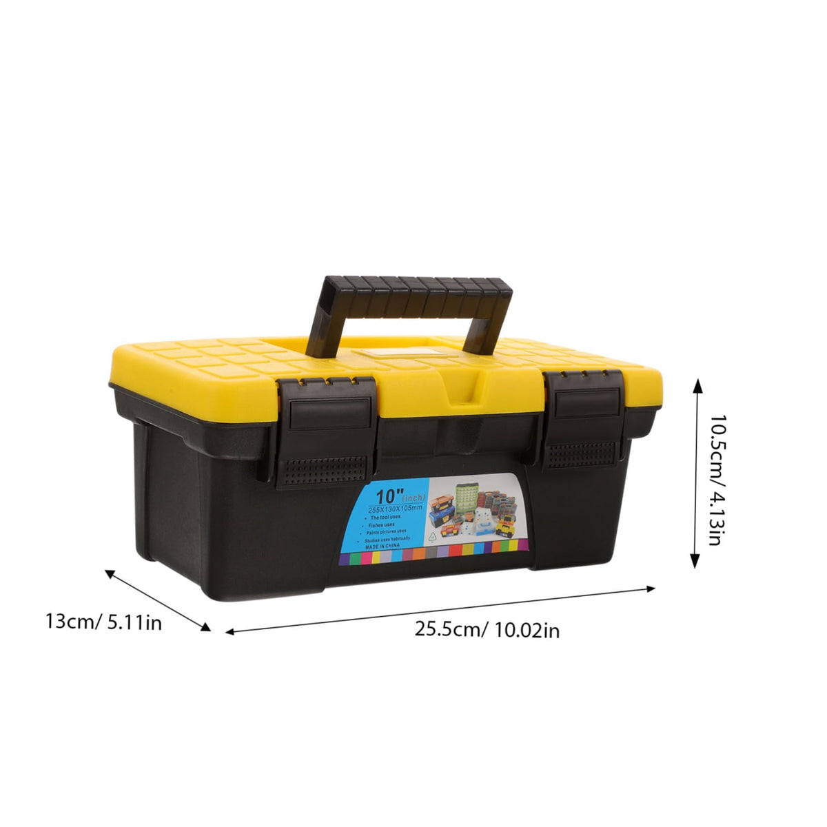 Tool Box Organizer 10 Inch Hard Carrying Case V135273