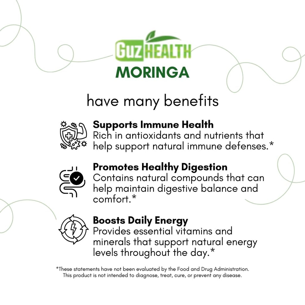 Moringa Oleifera 2000mg Capsules 120 Count C99070