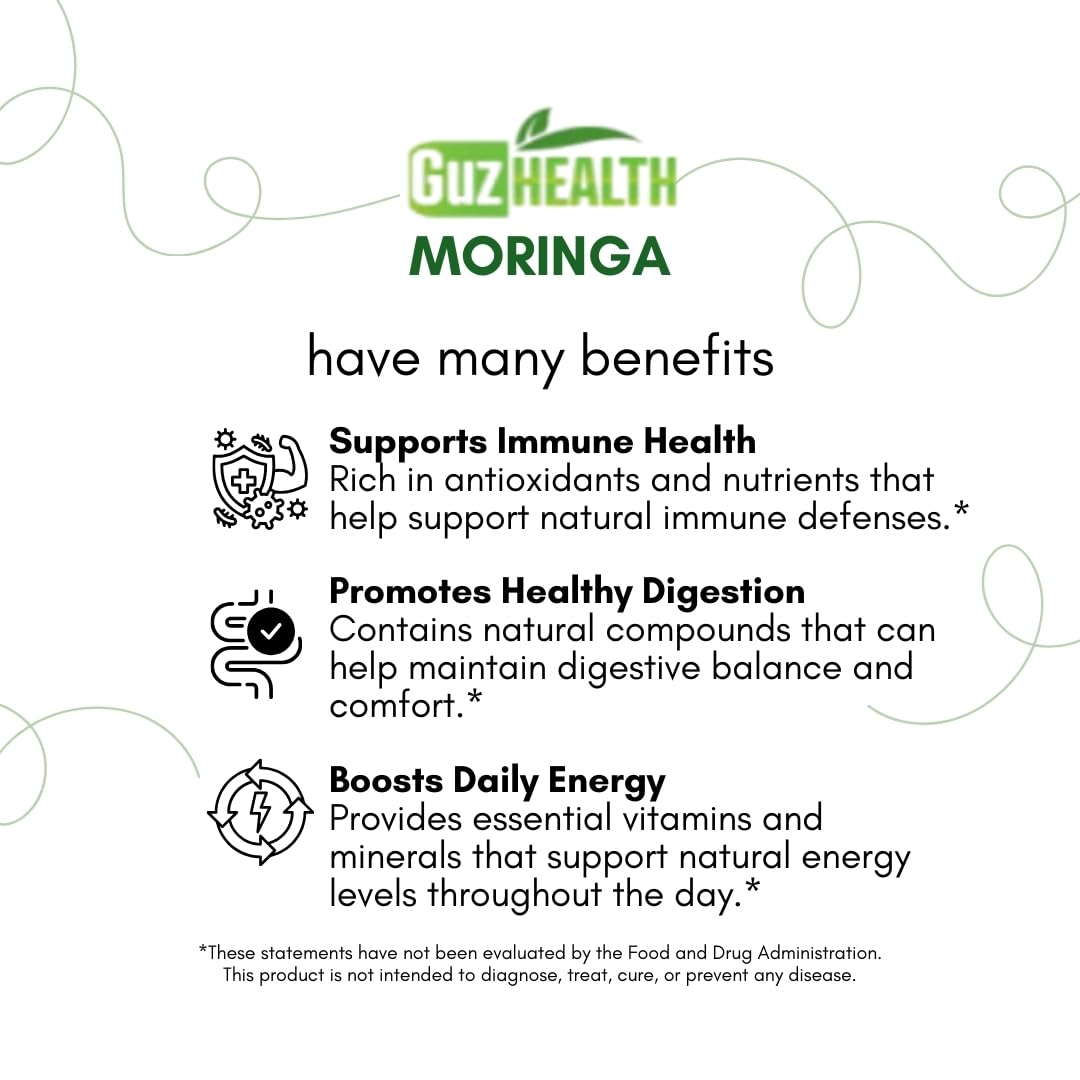 Moringa Oleifera 2000mg Capsules 120 Count C99070