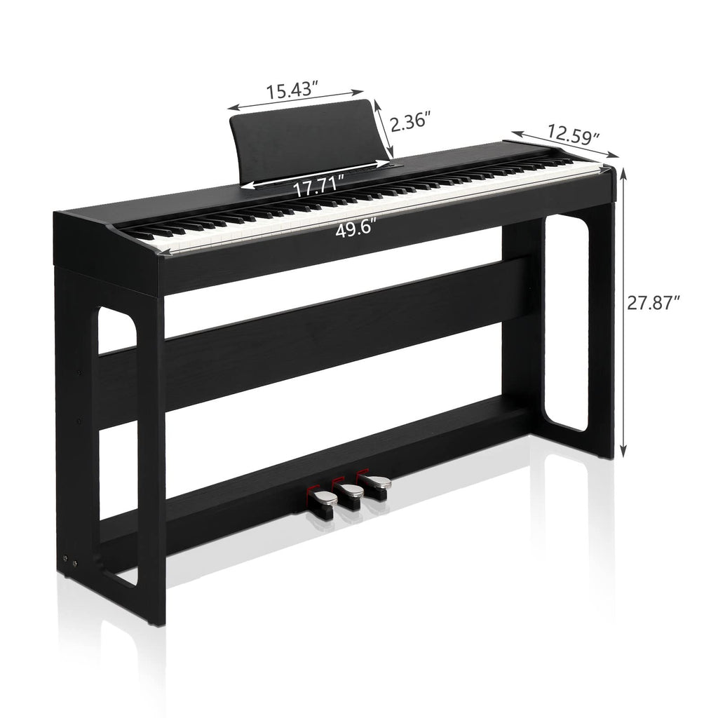 88 Key Fully Weighted Action Upright Piano K975