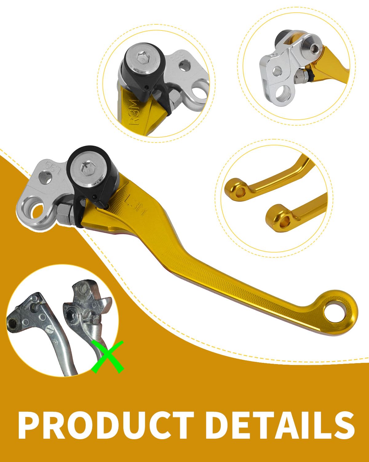 Electric Dirt Bike Brake Levers Q181