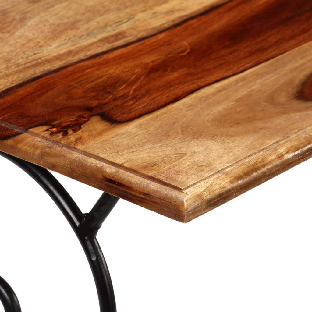 Solid Sheesham Wood Console Table W73078
