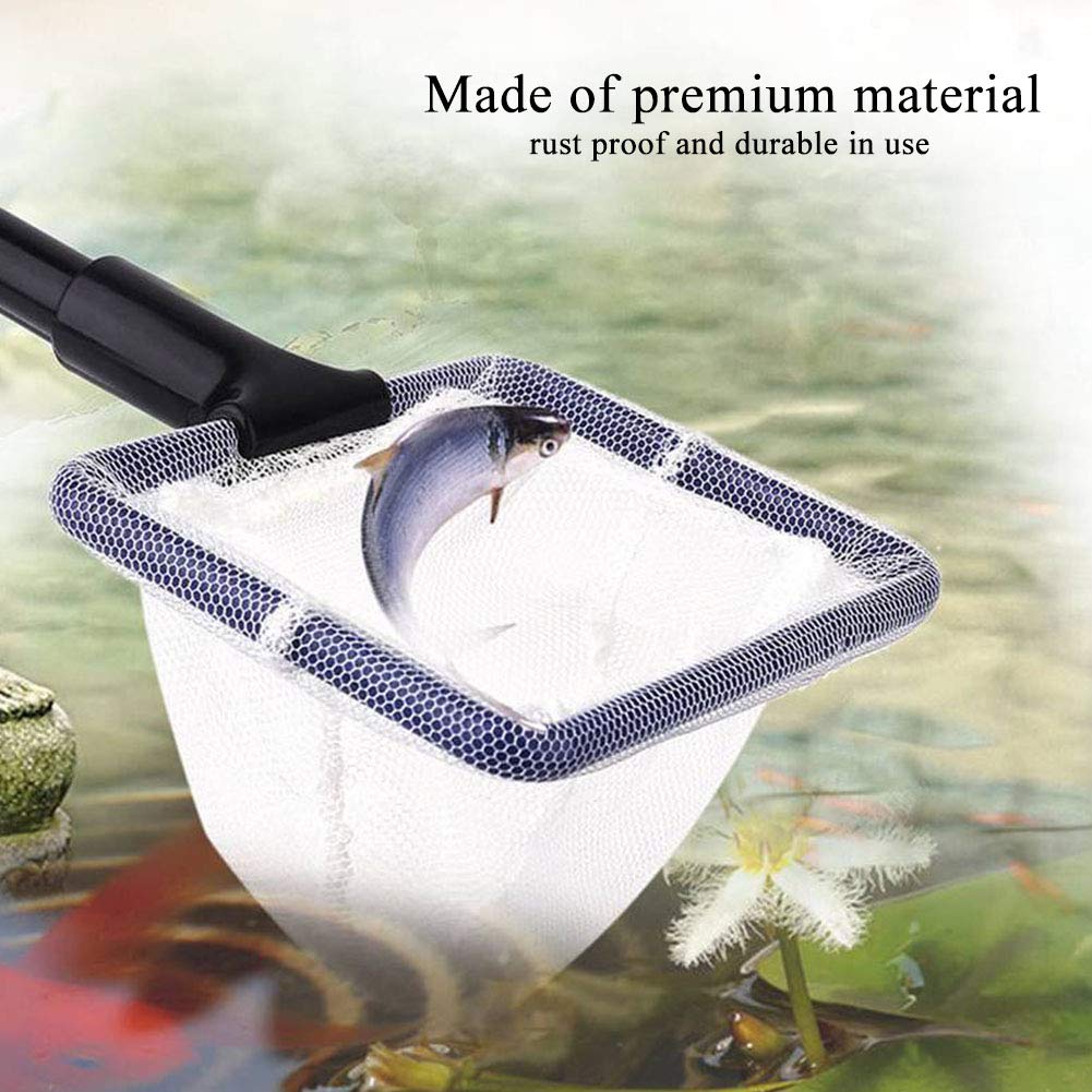 5 in 1 Retractable Aquarium Cleaning Kit with Stainless Steel Scraper D24394