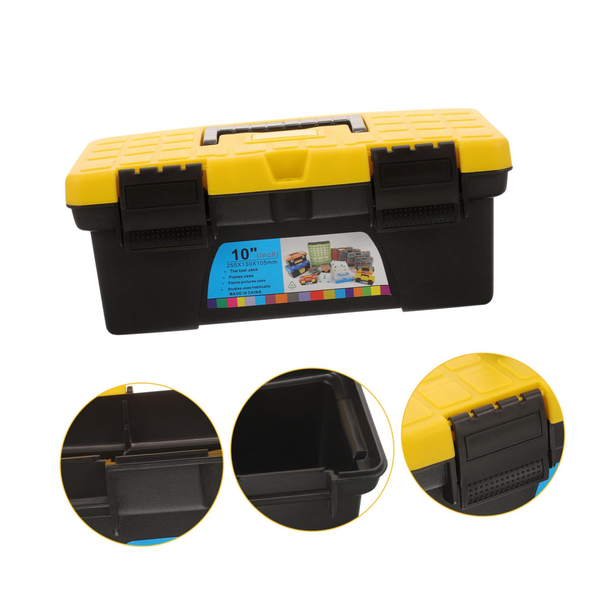 Tool Box Organizer 10 Inch Hard Carrying Case V135273