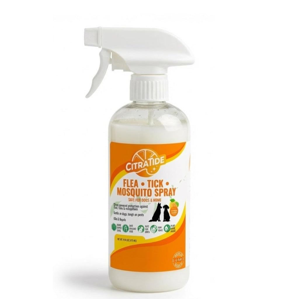 Plant-Based Cedarwood & Citrus Flea Tick & Mosquito Spray for Dogs 16 fl oz C15742