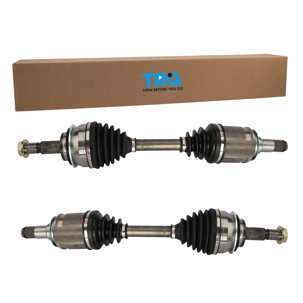 Front 2 Piece CV Axle Shaft Assembly Set X414