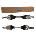 Front 2 Piece CV Axle Shaft Assembly Set X414