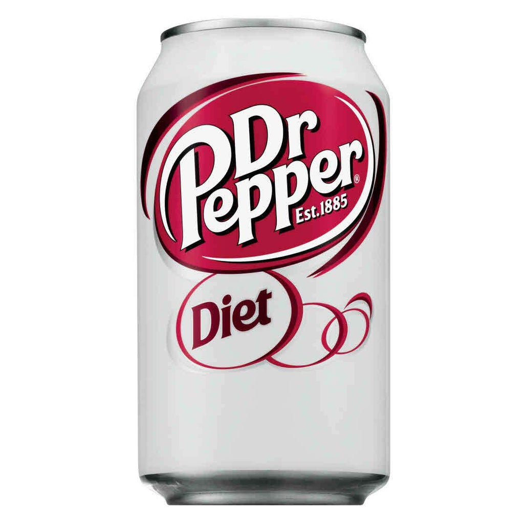 Diet Dr Pepper Soda 12 Fl Oz Cans Pack of 15 G942