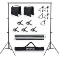 Adjustable Photo Backdrop Stand Kit with Carry Bag Q256