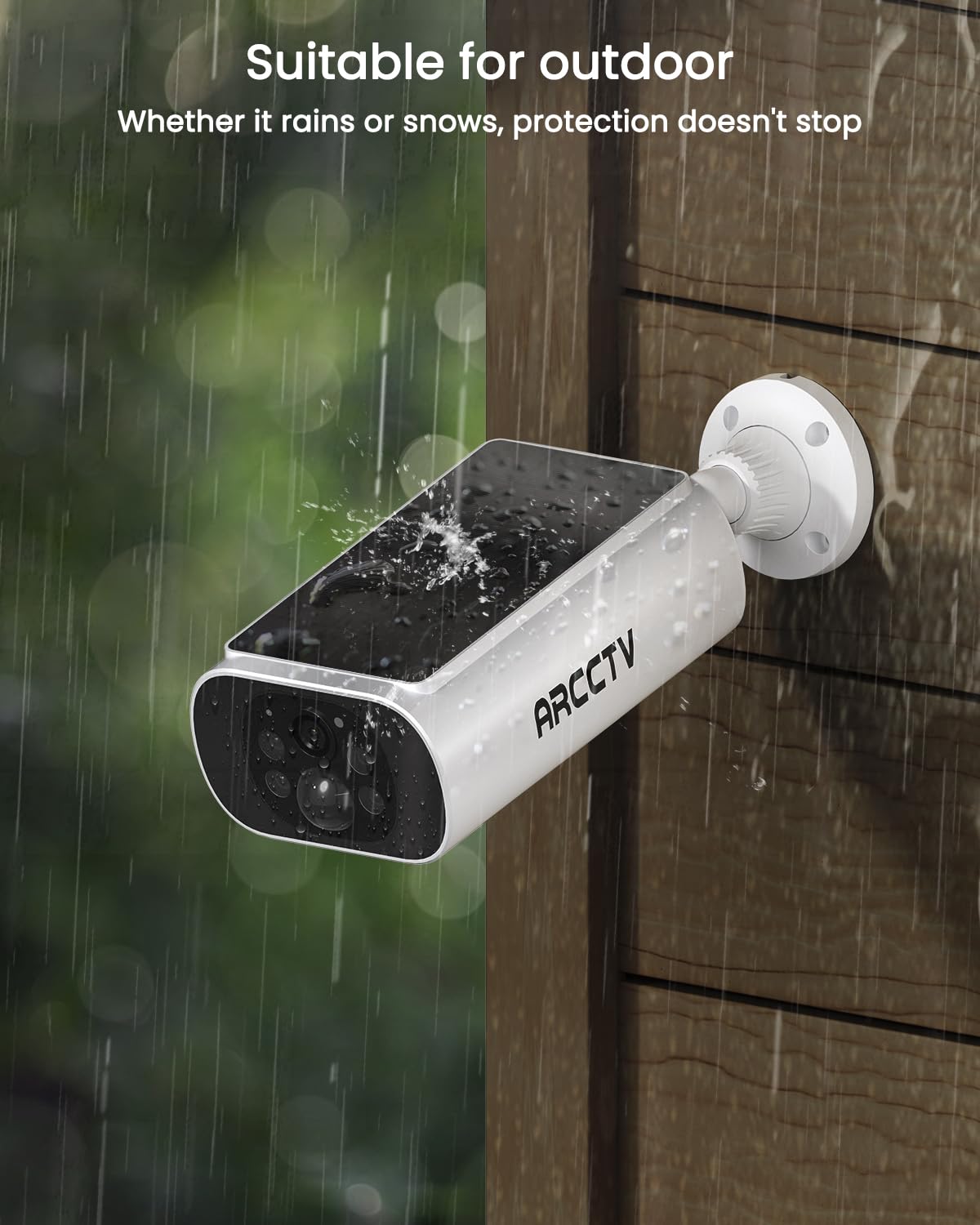 Solar Security Cameras Wireless Outdoor 4MP 2.5K HD K5696