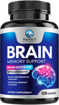 120 Capsules Brain Memory Supplement with Vitamin B6 B12 Folate & Phosphatidylserine W501424