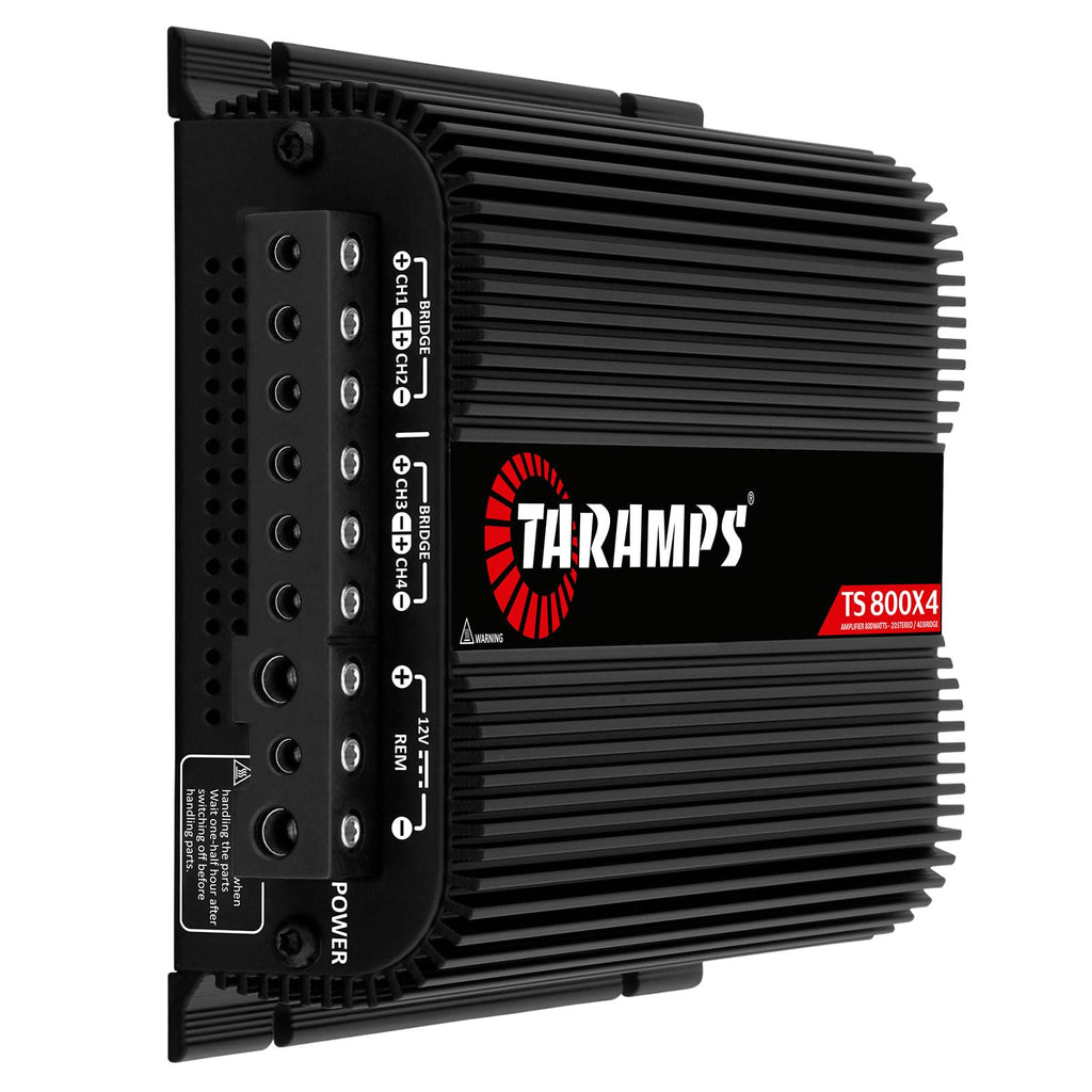 Black 800W RMS 4 Channel Class D Car Amplifier A4983