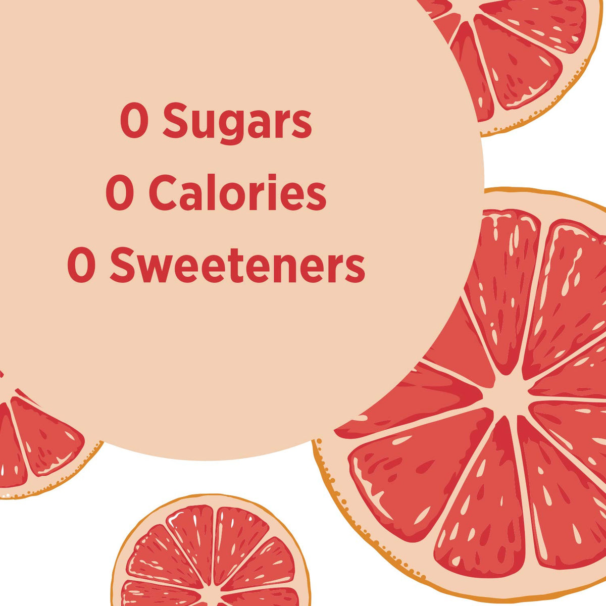 Sparkling Water, Red Ruby Grapefruit, 16.9 Fl Oz, Pack of 8 X7248