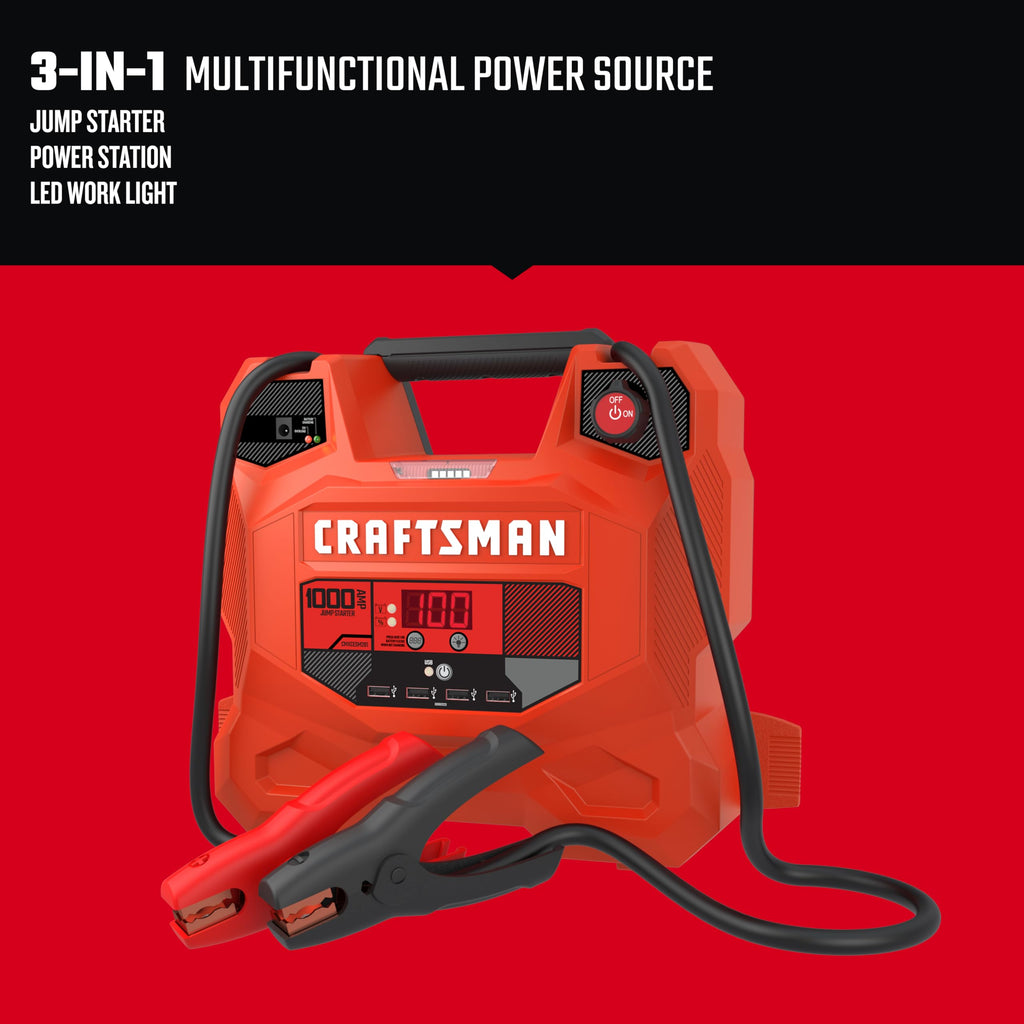 Car Battery Jump Starter and Portable Power Station S144