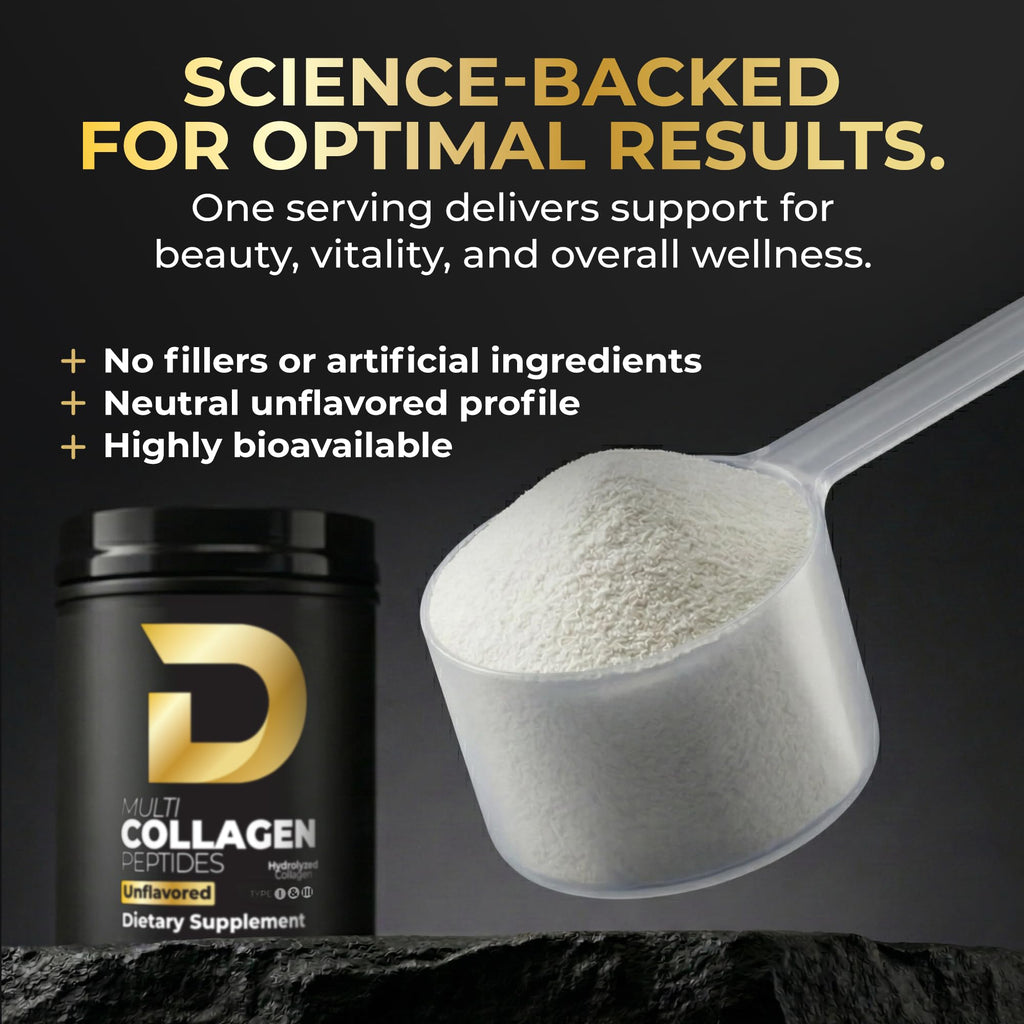 Multi Collagen Peptides Powder Unflavored 30 Servings K713