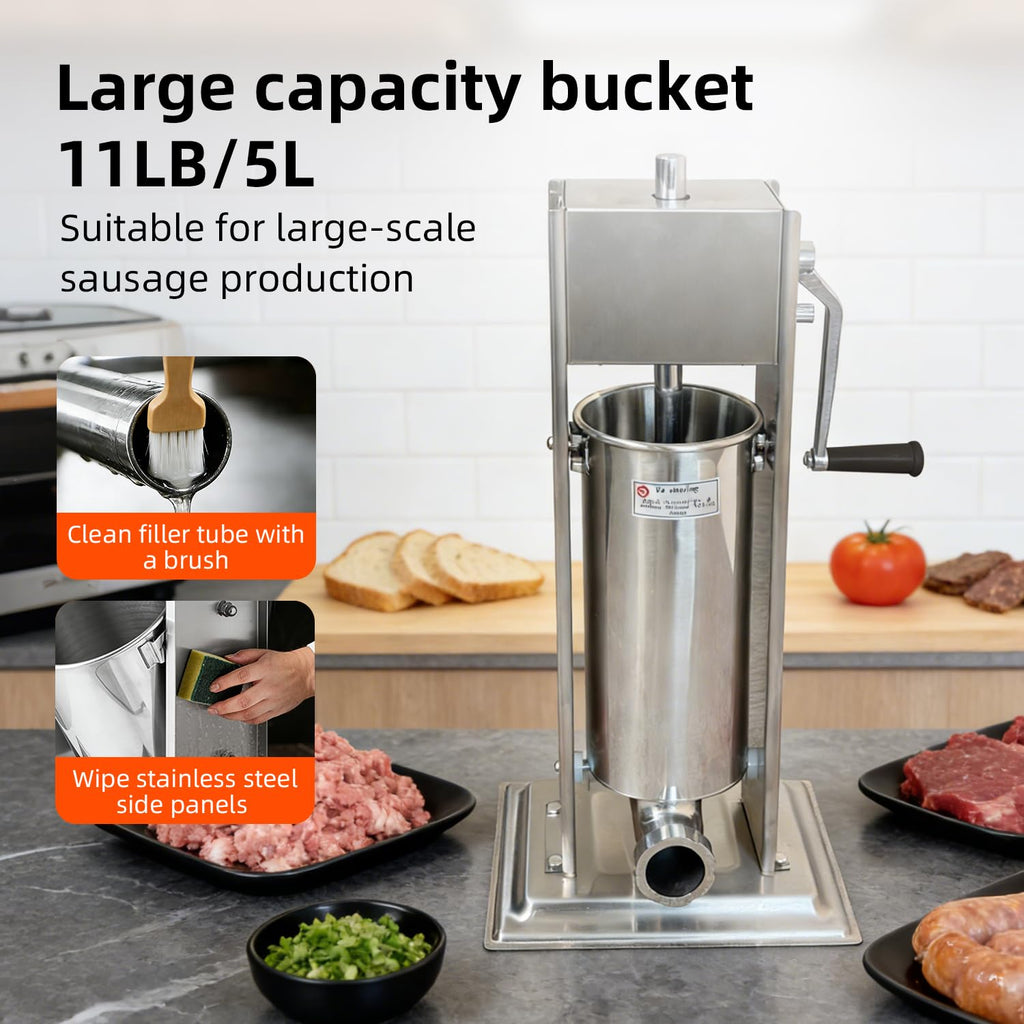 11LBS/5L Vertical Sausage Stuffer N143152