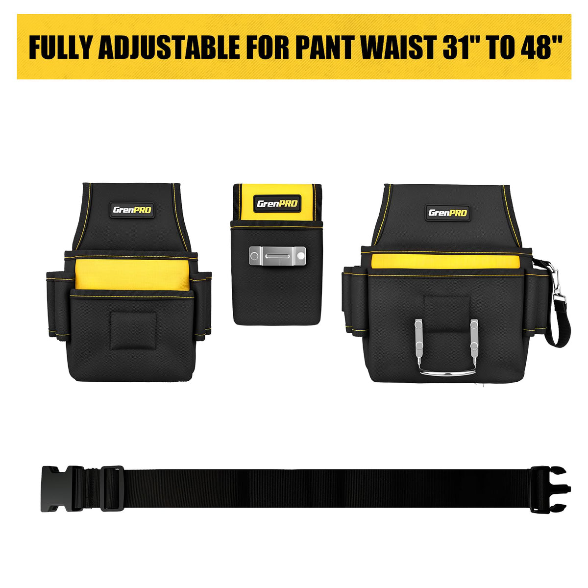 Magnetic 29 Pocket Tool Belt U69603