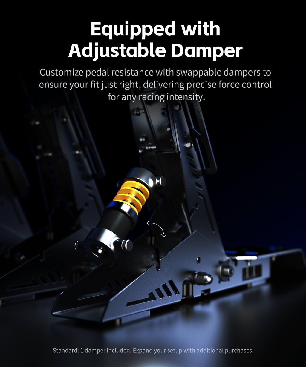 Sim Racing Pedals 2-Pedal Set F37732