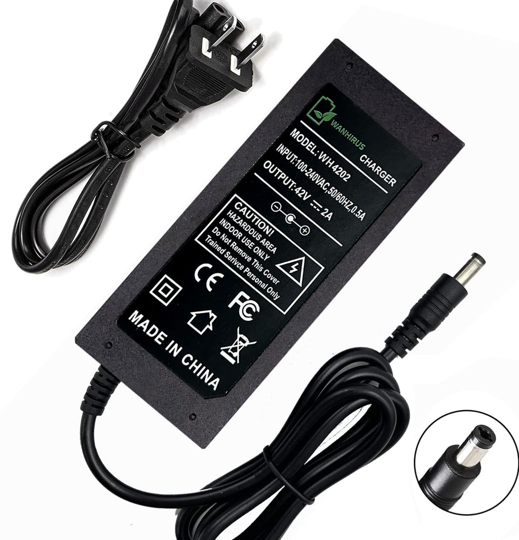 42V 2A Charger for 36V Lithium Battery 5.5mm x 2.5mm D97106