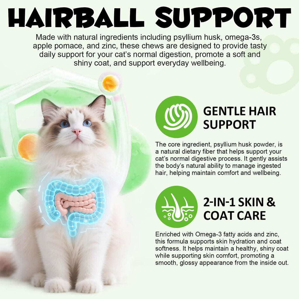 Chicken Flavor Hairball Support Chews H91992