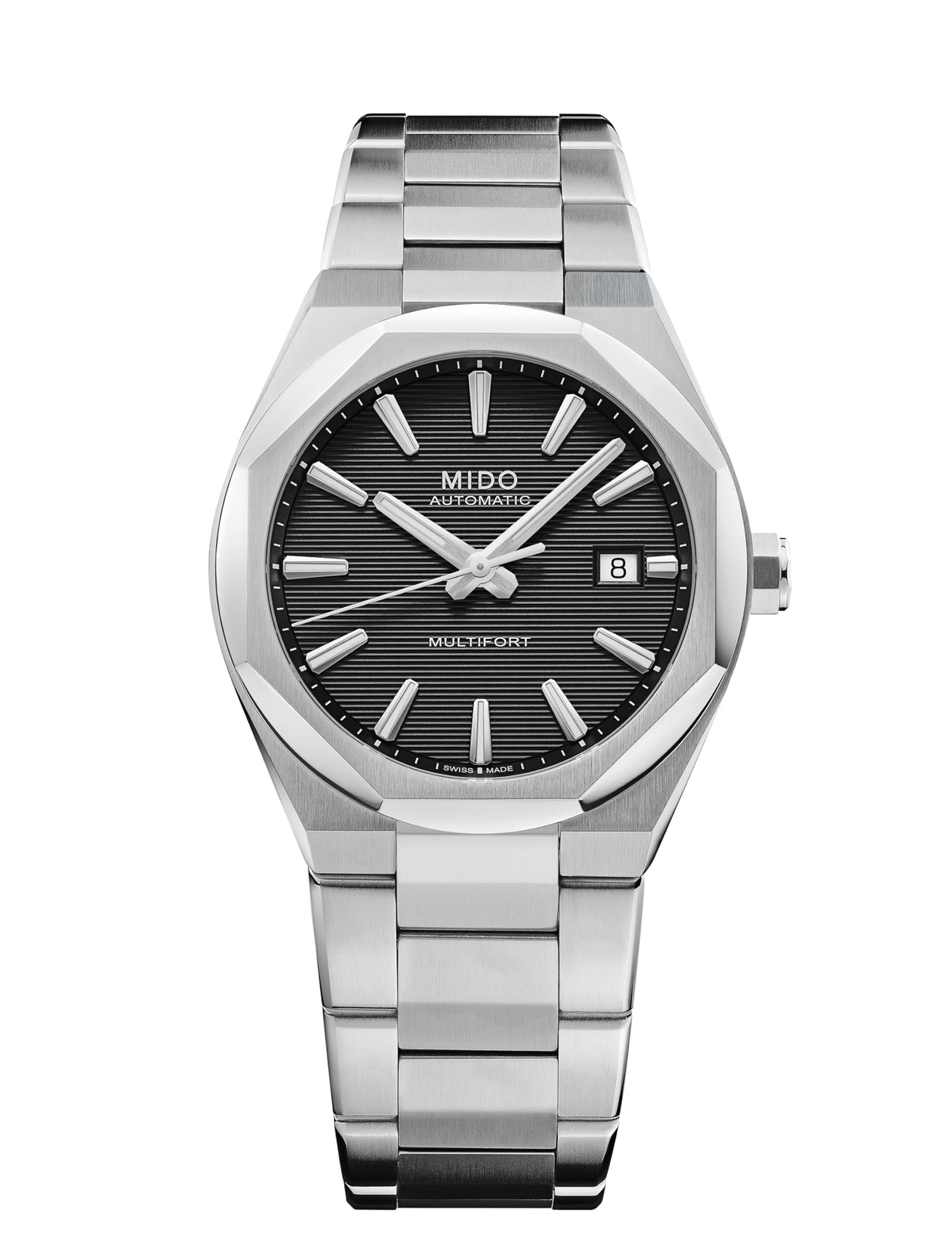Swiss Automatic Watch for Men 40mm Stainless Steel Case R230978