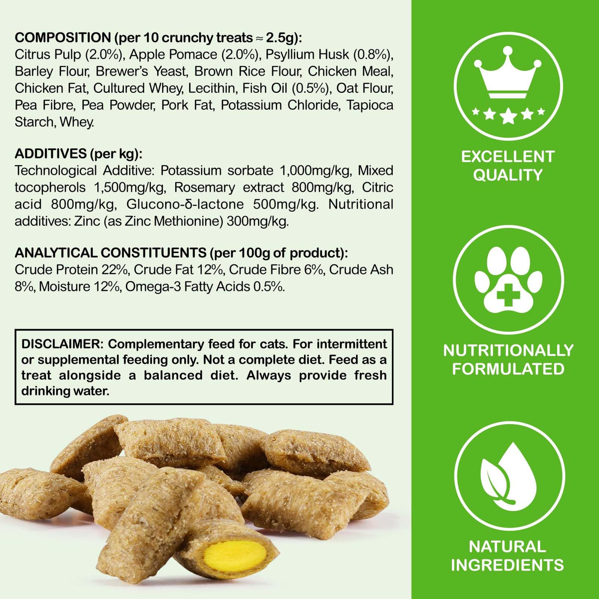 Chicken Flavor Hairball Support Chews H91992