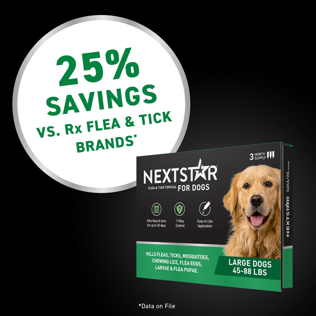 Flea & Tick Topical Dogs Large 1-Month H53240