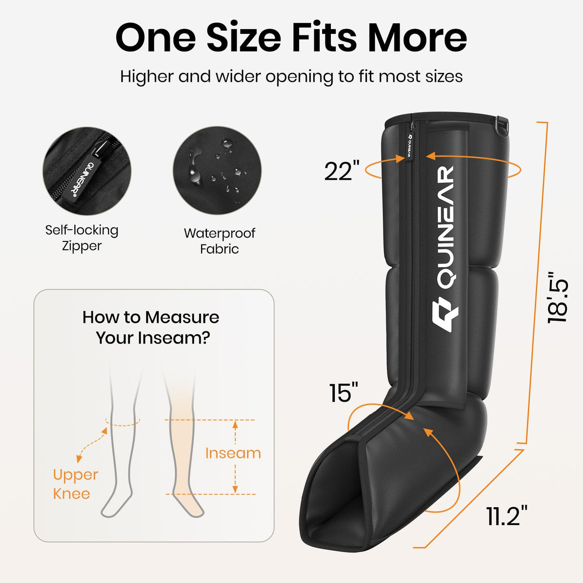 Air Compression Leg Recovery Boots Massager H286