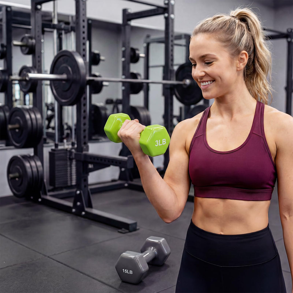 Neoprene Coated Dumbbell Set D800
