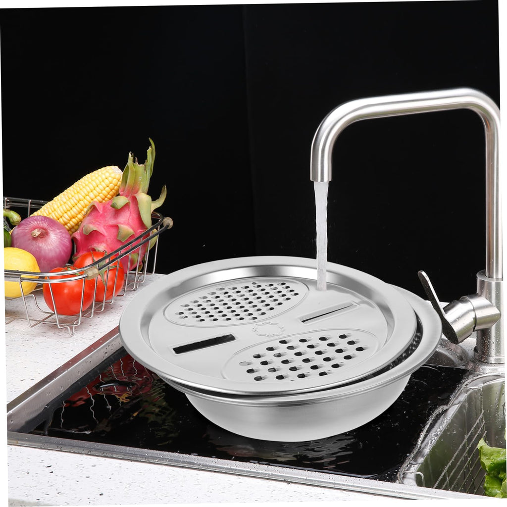 Metal Vegetable Washing Basket Strainer Bowl W197784