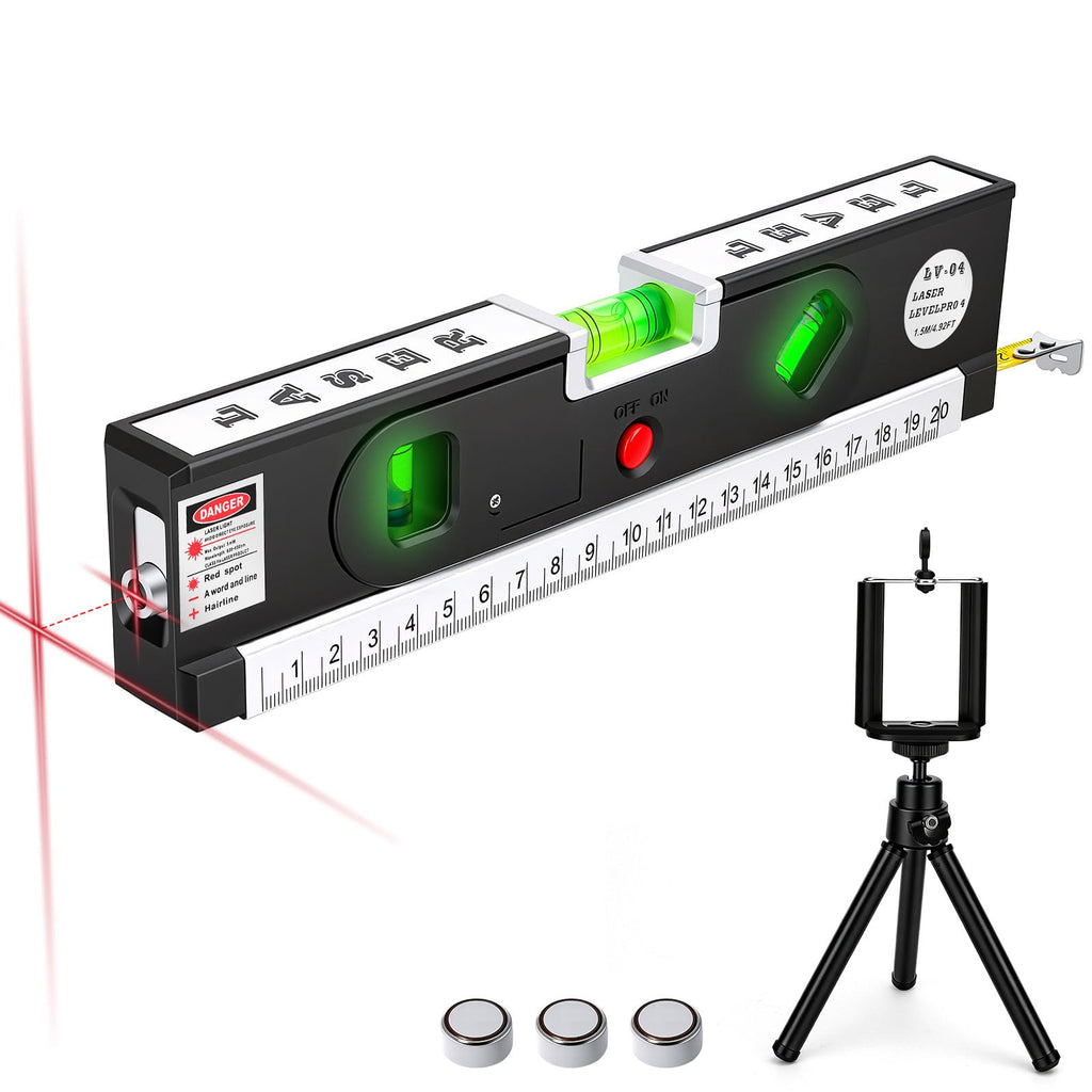 4-in-1 Laser Level with Tripod Magnetic D505