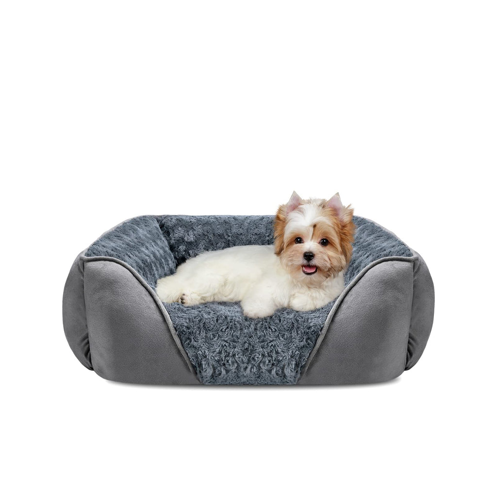 Washable Orthopedic Dog Bed with Anti-Slip Bottom J337324