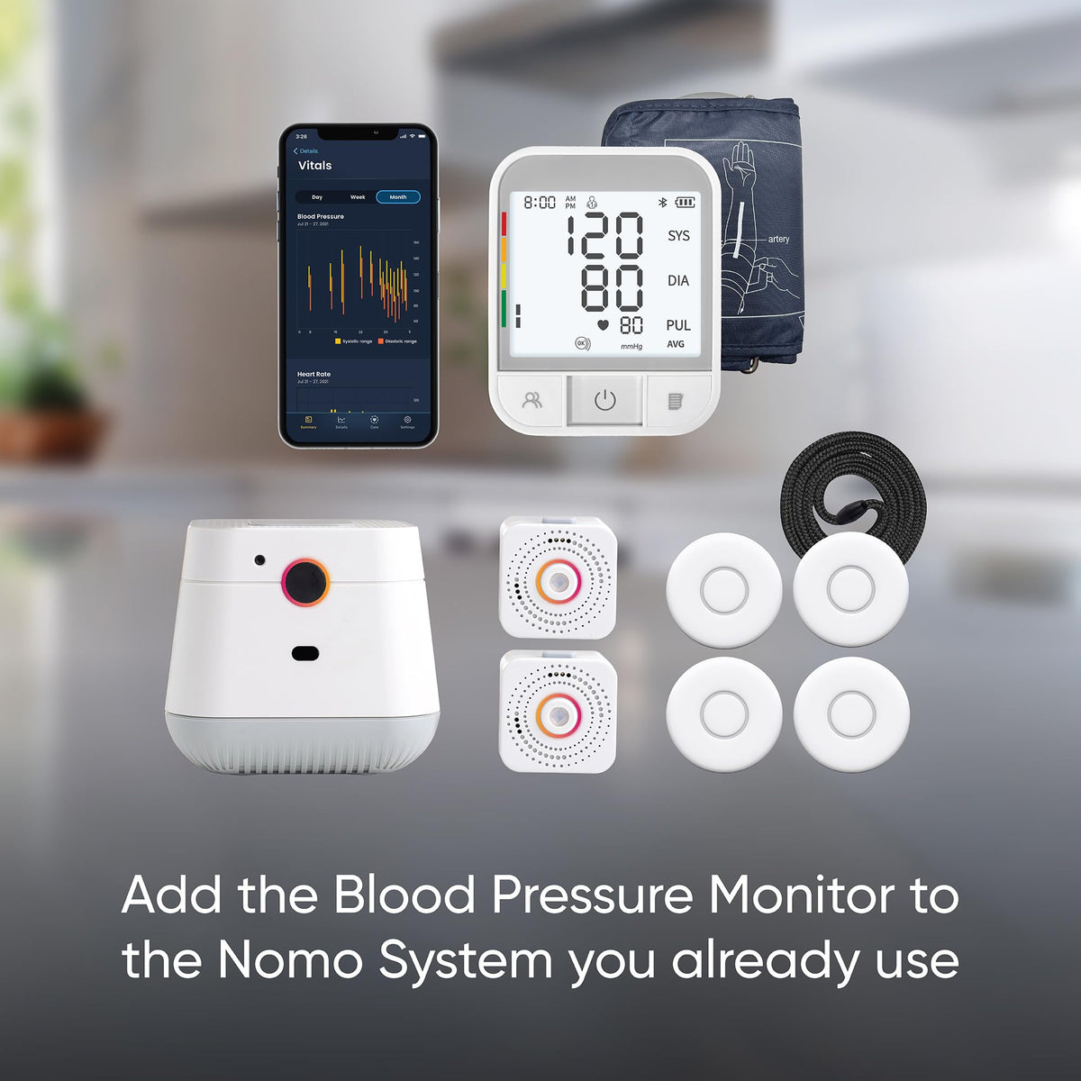 Blood Pressure Monitor with Bluetooth Q65419