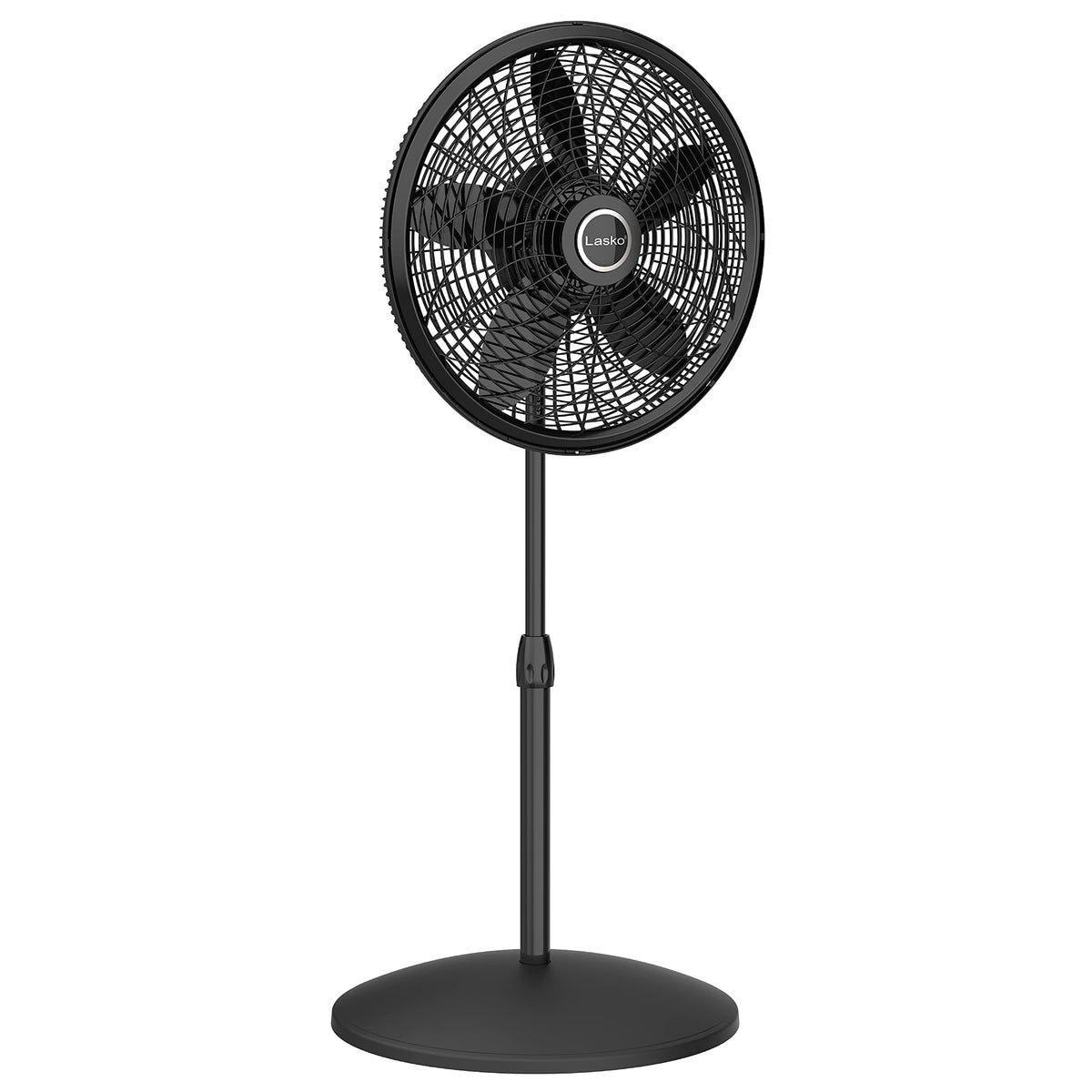 Oscillating Pedestal Fans with Adjustable Height, Timer, Remote Control and 3 Speeds L154258