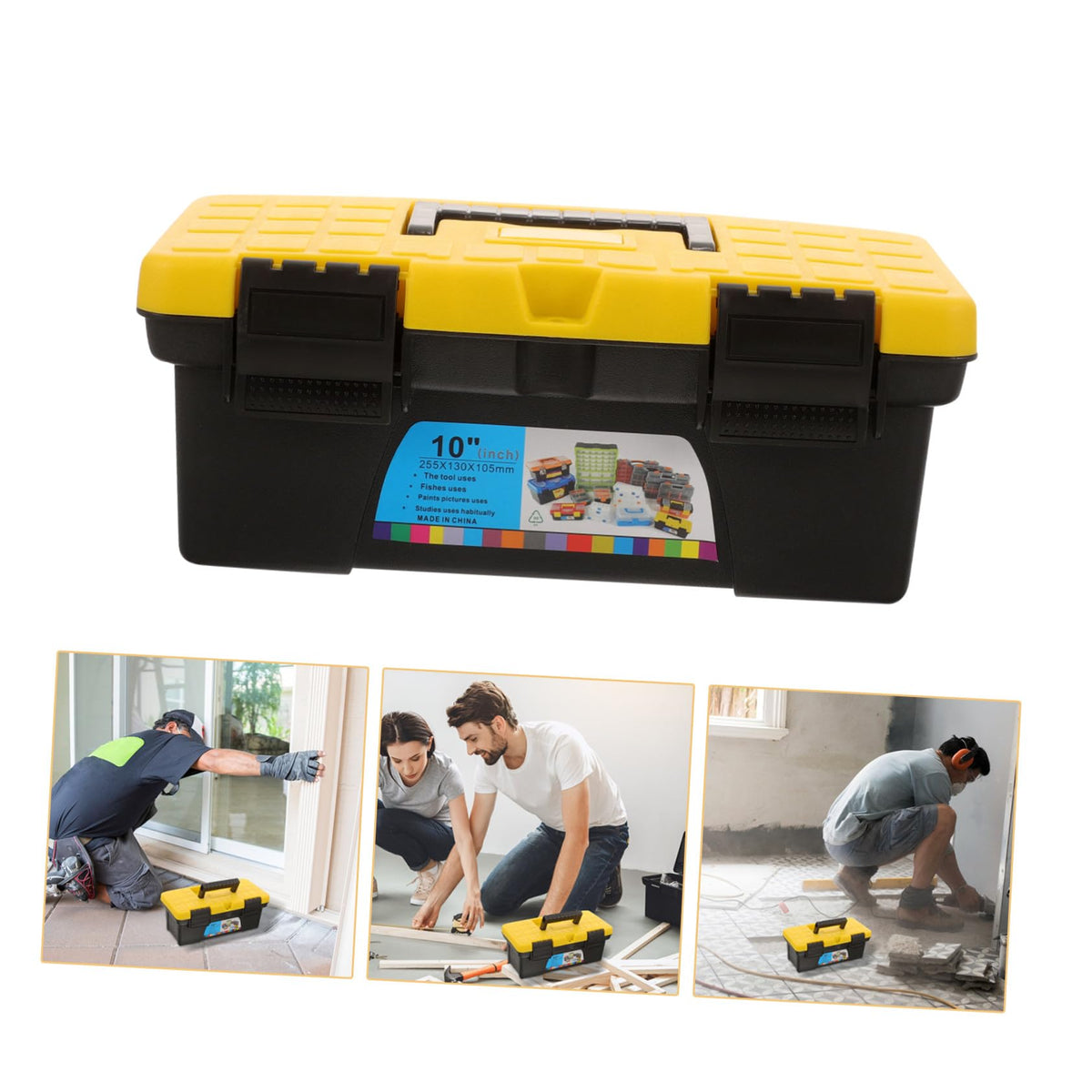 Tool Box Organizer 10 Inch Hard Carrying Case V135273
